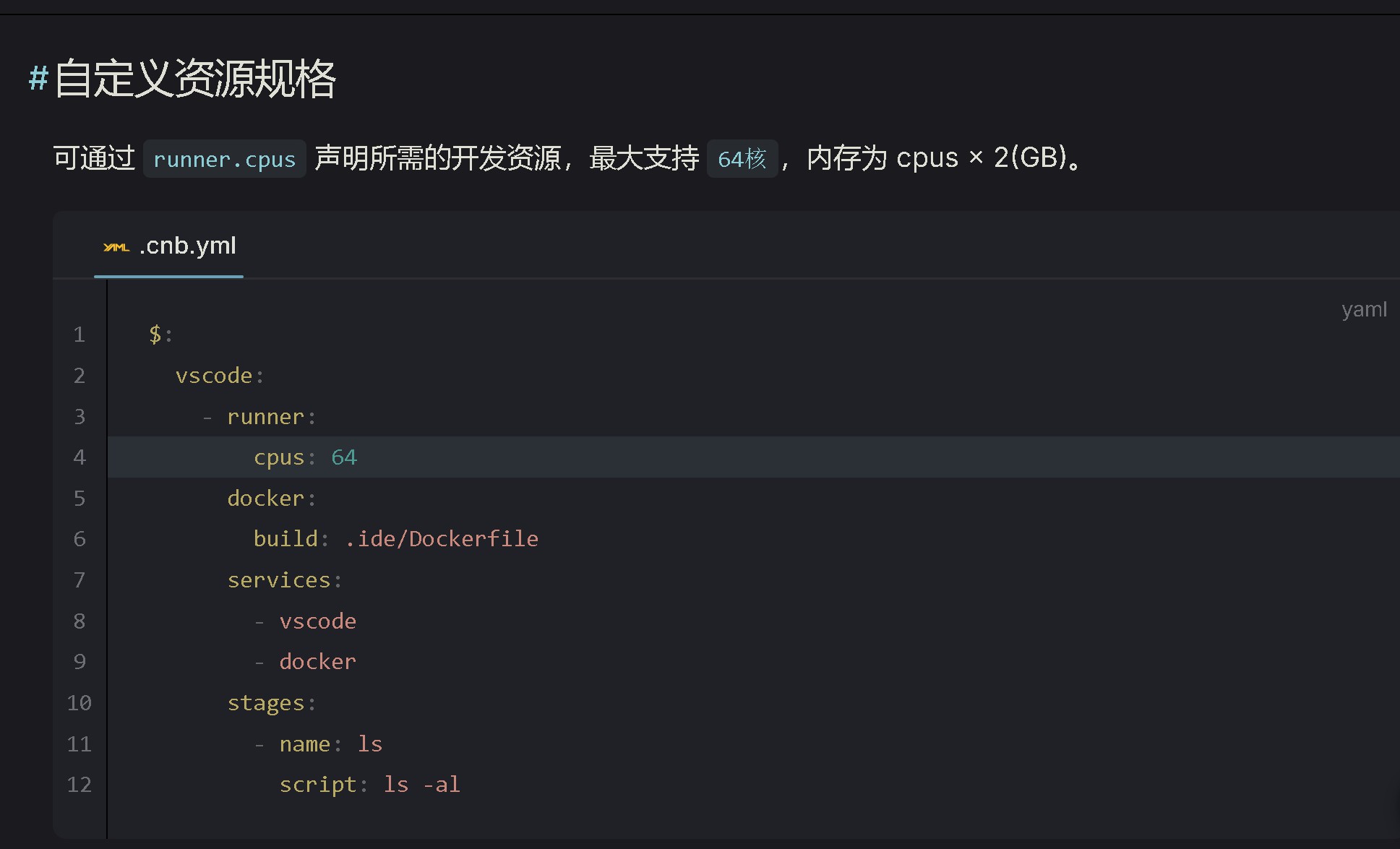配置
